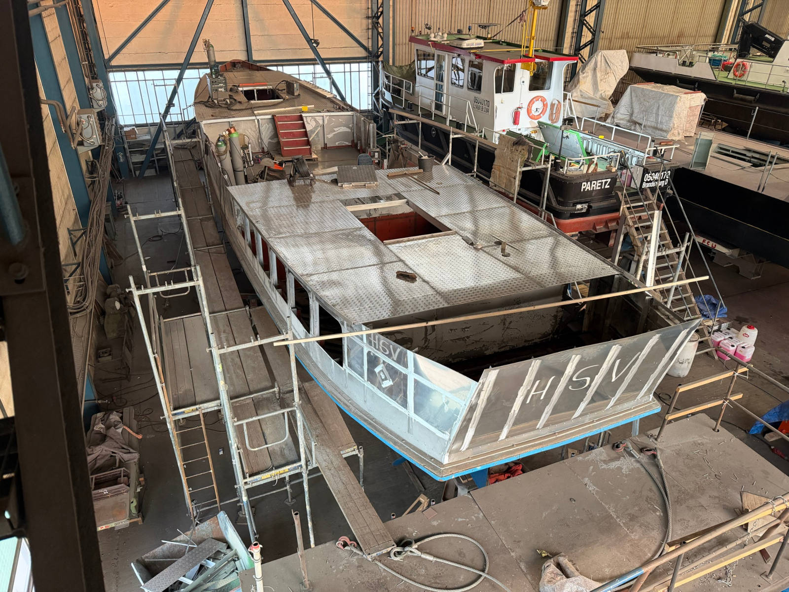 Die Hertha von oben - Foto: Ingmar Pering